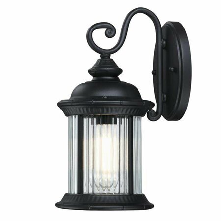 BRILLIANTBULB New Haven Outdoor Wall Fixture - Textured Black BR3276076